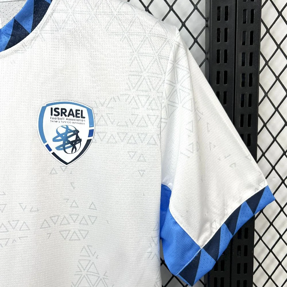 2025 Mens lsrael Home Football Shirt 1:1 Thai Quality