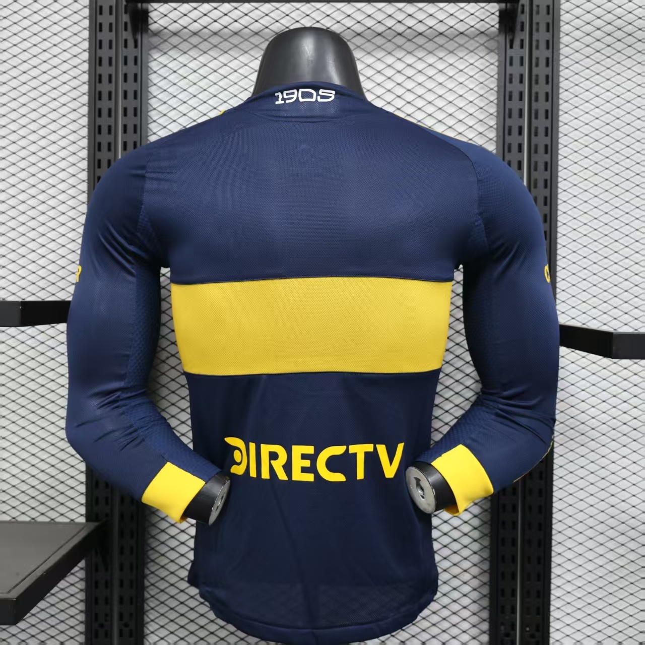 2025/2026 Long Sleeve Player Version Boca Juniors Away Football Shirt