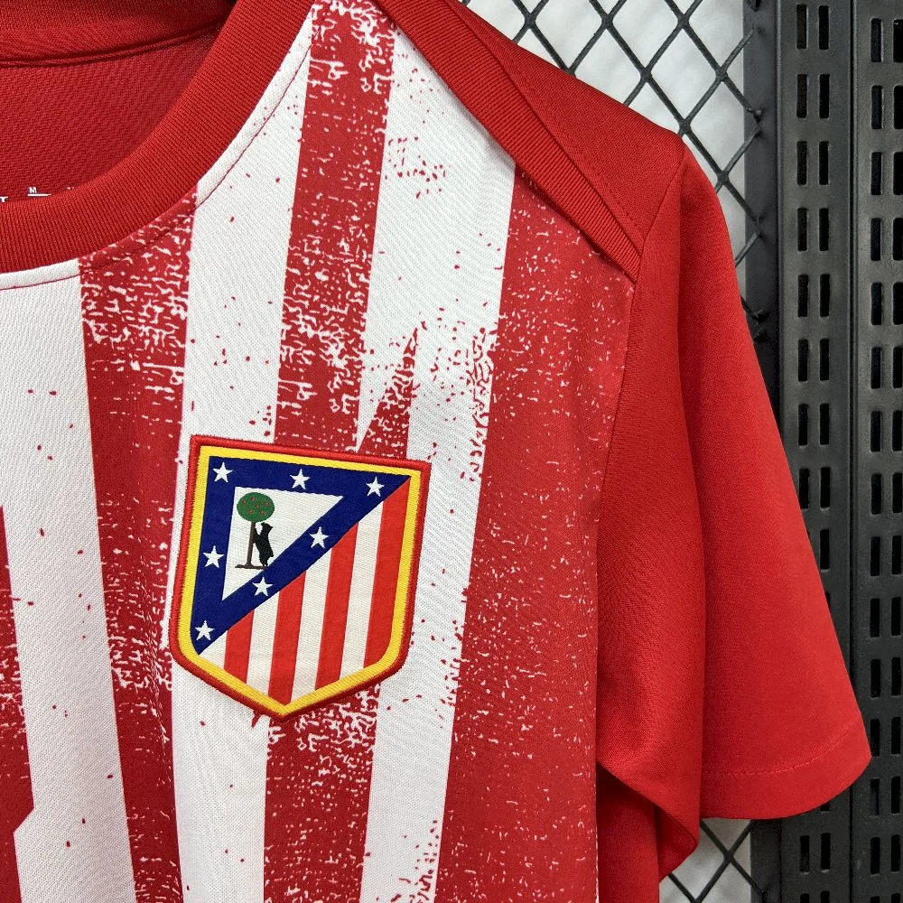2025/2026 Atletico Madrid Pre-Match Football Shirt 1:1 Thai Quality