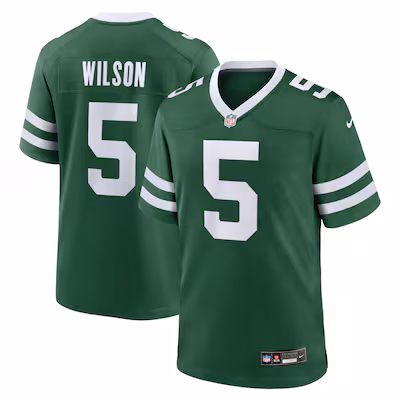 Garrett Wilson New York Jets Nike Game Jersey - Legacy Green