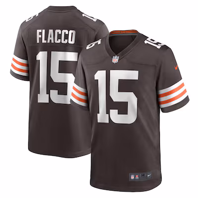 Joe Flacco Cleveland Browns Nike Game Player Jersey - Brown