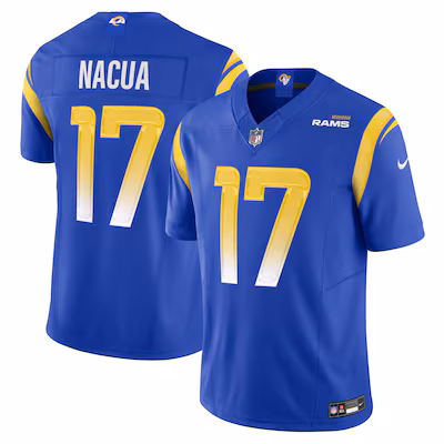 Puka Nacua Los Angeles Rams Nike Vapor F.U.S.E. Limited Jersey - Royal