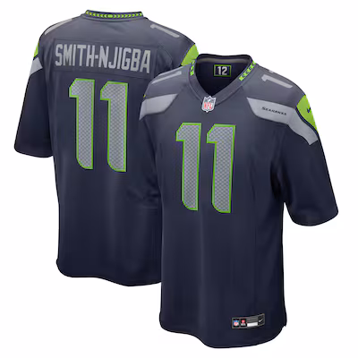 Jaxon Smith-Njigba Seattle Seahawks Nike Game Jersey - College Navy