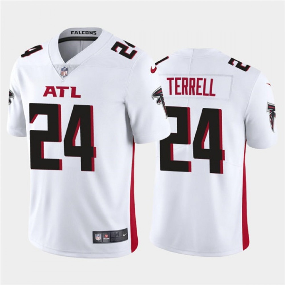 Men's Atlanta Falcons  #24 A.J. Terrell New White Vapor Untouchable Limited Stitched NFL Jersey