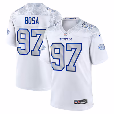 Joey Bosa Buffalo Bills Nike 2025 Rivalries Collection Game Jersey - White