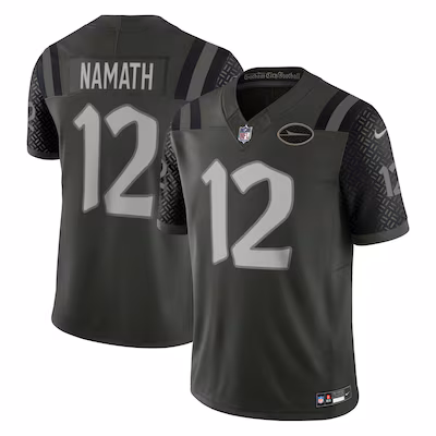 Joe Namath New York Jets Nike 2025 Rivalries Collection Retired Player Limited Jersey - Gotham Green