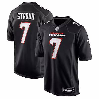 C.J. Stroud Houston Texans Nike Fashion Jersey - Carbon Black