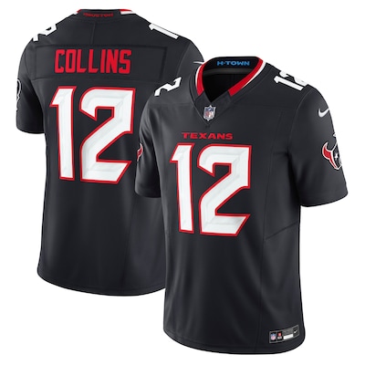 Nico Collins Houston Texans Nike Team Vapor F.U.S.E. Limited Jersey - Navy