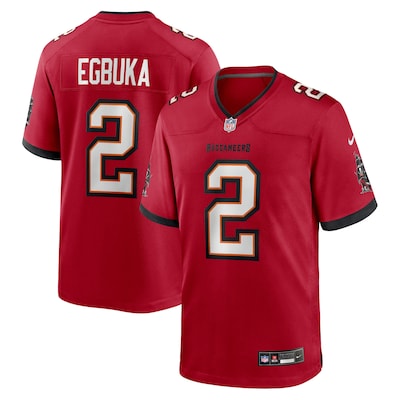 Emeka Egbuka Tampa Bay Buccaneers Nike Team Game Jersey - Red