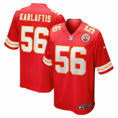 George Karlaftis Kansas City Chiefs Nike Player Game Jersey - Red