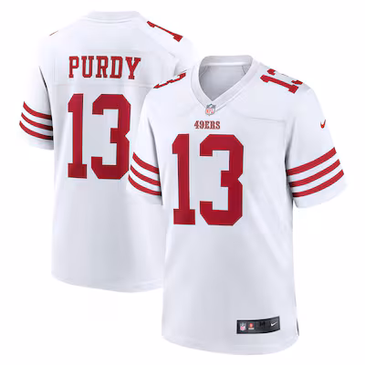 Brock Purdy San Francisco 49ers Nike Game Player Jersey - White