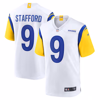 Matthew Stafford Los Angeles Rams Nike Alternate Game Jersey - White