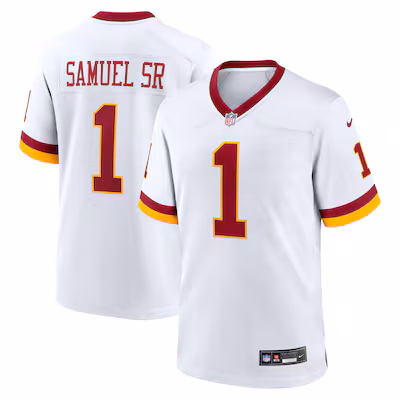 Deebo Samuel Sr Washington Commanders Nike Game Super Bowl Era Jersey - White
