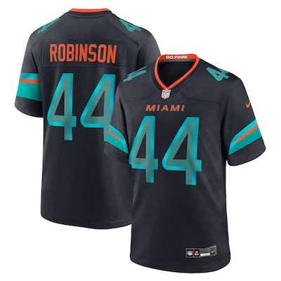 Chop Robinson Miami Dolphins Nike 2025 Rivalries Collection Game Jersey - Pitch Blue