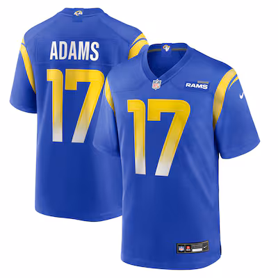 Davante Adams Los Angeles Rams Nike Game Player Jersey - Royal
