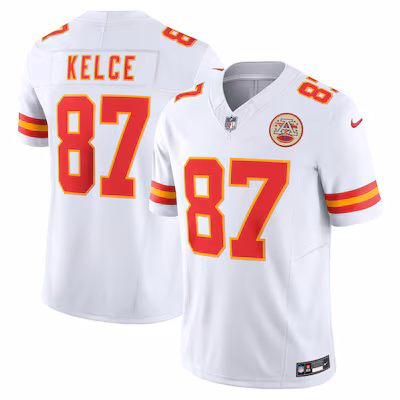 Travis Kelce Kansas City Chiefs Nike Vapor F.U.S.E. Limited Jersey - White