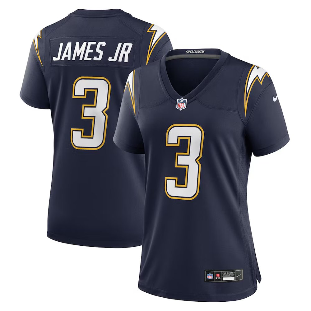 Women's Los Angeles Chargers #3 Derwin James Jr. Nike Navy Alternate Super Chargers Game Jersey