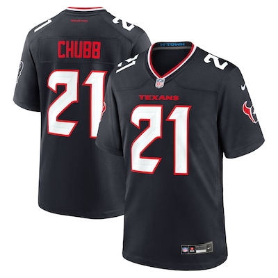 Nick Chubb Houston Texans Nike Team Game Jersey - Navy