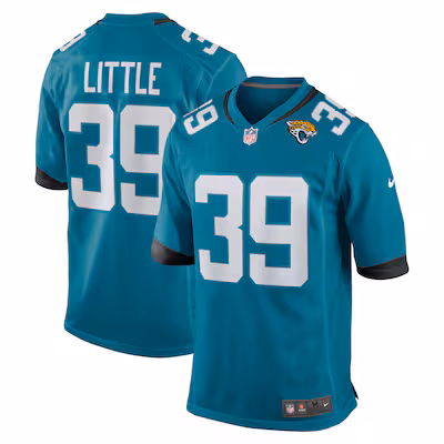 Cam Little Jacksonville Jaguars Nike Team Game Jersey - Teal
