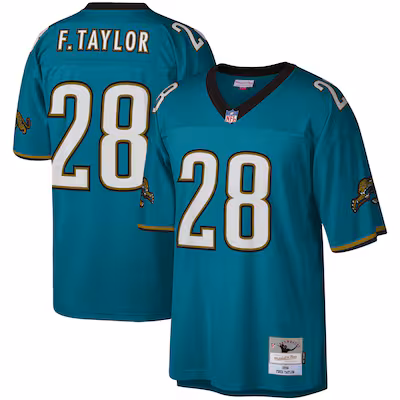 Fred Taylor Jacksonville Jaguars Mitchell & Ness Legacy Replica Jersey - Teal