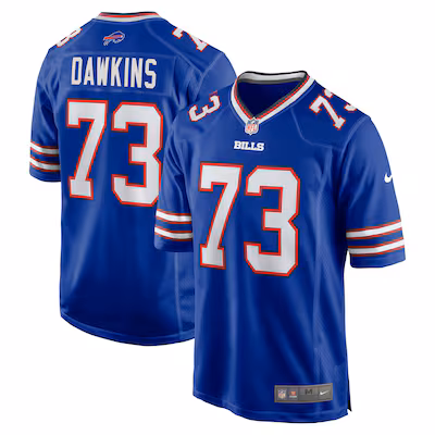 Dion Dawkins Buffalo Bills Nike Game Player Jersey - Royal