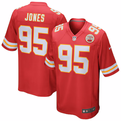 Chris Jones Kansas City Chiefs Nike Game Jersey - Red