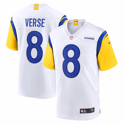 Jared Verse Los Angeles Rams Nike Game Jersey - White