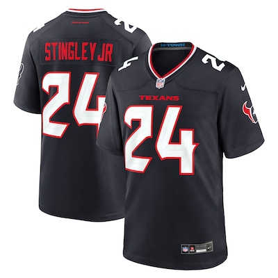 Derek Stingley Jr. Houston Texans Nike Game Jersey - Navy