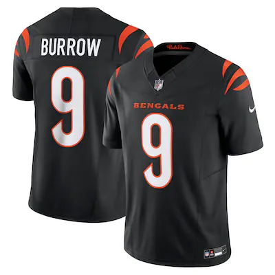 Joe Burrow Cincinnati Bengals Nike Vapor F.U.S.E. Limited Jersey - Black