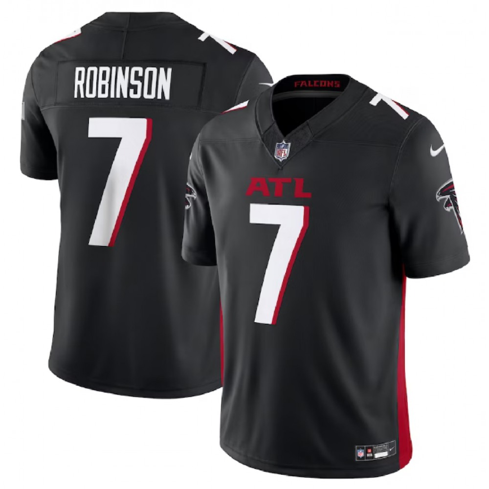 Youth Atlanta Falcons #7 Bijan Robinson Black 2023 F.U.S.E. Vapor Untouchable Limited Stitched Football Jersey