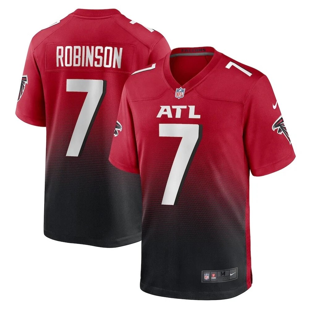 Youth Atlanta Falcons #7 Bijan Robinson Nike Red Vapor F.U.S.E. Limited Jersey
