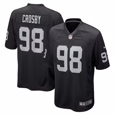 Maxx Crosby Las Vegas Raiders Nike Game Jersey - Black