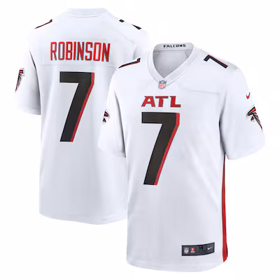 Bijan Robinson Atlanta Falcons Nike Game Jersey - White