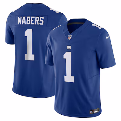 Malik Nabers New York Giants Nike Vapor F.U.S.E. Limited Jersey - Royal