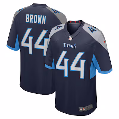 Mike Brown Tennessee Titans Nike Game Jersey - Navy