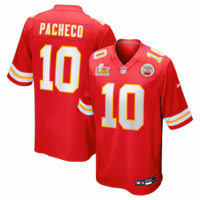 Isiah Pacheco Kansas City Chiefs Nike Super Bowl LIX Game Jersey - Red