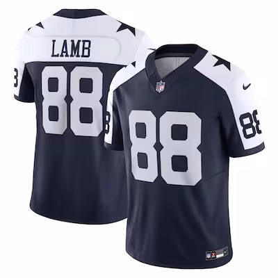 CeeDee Lamb Dallas Cowboys Nike Vapor F.U.S.E. Limited Jersey - Navy2