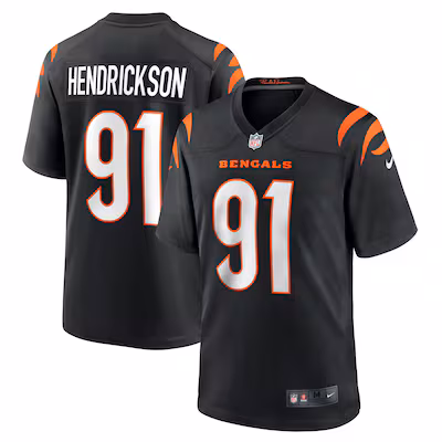 Trey Hendrickson Cincinnati Bengals Nike Game Jersey - Black