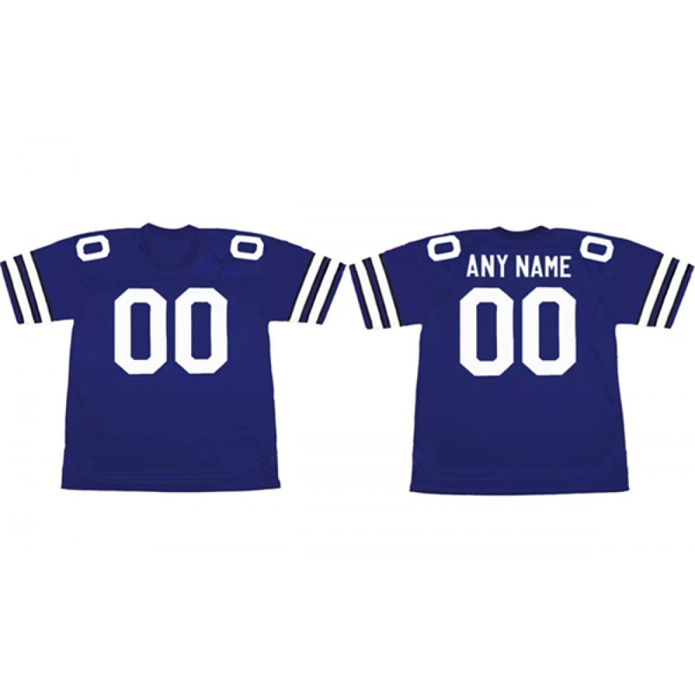 Men's Dallas Cowboys Active Player Custom Navy 1969 Away Throwback Stitched Football Jersey