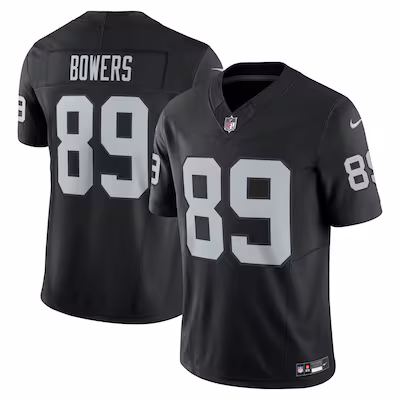 Brock Bowers Las Vegas Raiders Nike Team Vapor F.U.S.E. Limited Jersey - Black