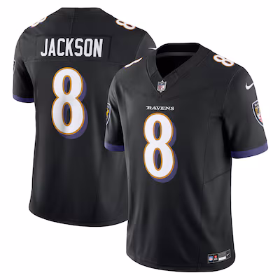 Lamar Jackson Baltimore Ravens Nike Vapor F.U.S.E. Limited Jersey - Black