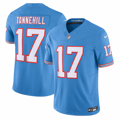 Ryan Tannehill Tennessee Titans Nike Vapor F.U.S.E. Limited Jersey - Light Blue