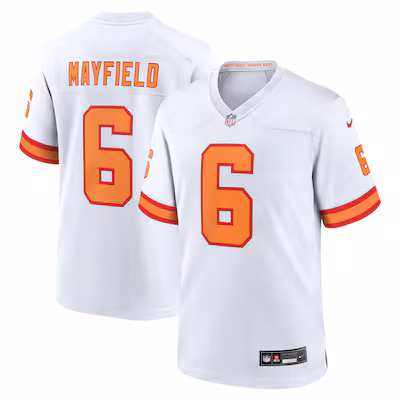 Baker Mayfield '76 Tampa Bay Buccaneers Nike Player Game Jersey - White
