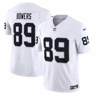 Brock Bowers Las Vegas Raiders Nike Vapor F.U.S.E. Limited Jersey - White
