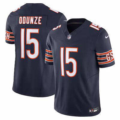 Rome Odunze Chicago Bears Nike Vapor F.U.S.E. Limited Jersey - Navy