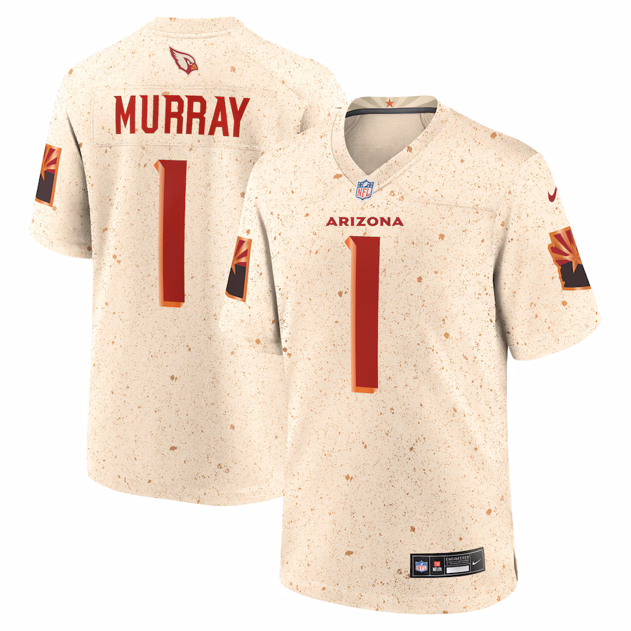Kyler Murray Arizona Cardinals Nike 2025 Rivalries Collection Game Jersey - Natural