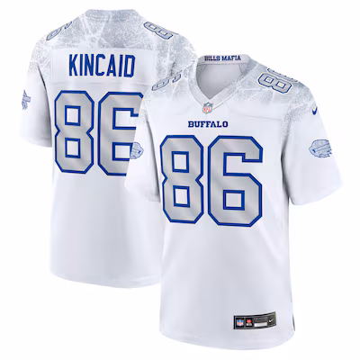 Dalton Kincaid Buffalo Bills Nike 2025 Rivalries Collection Game Jersey - White