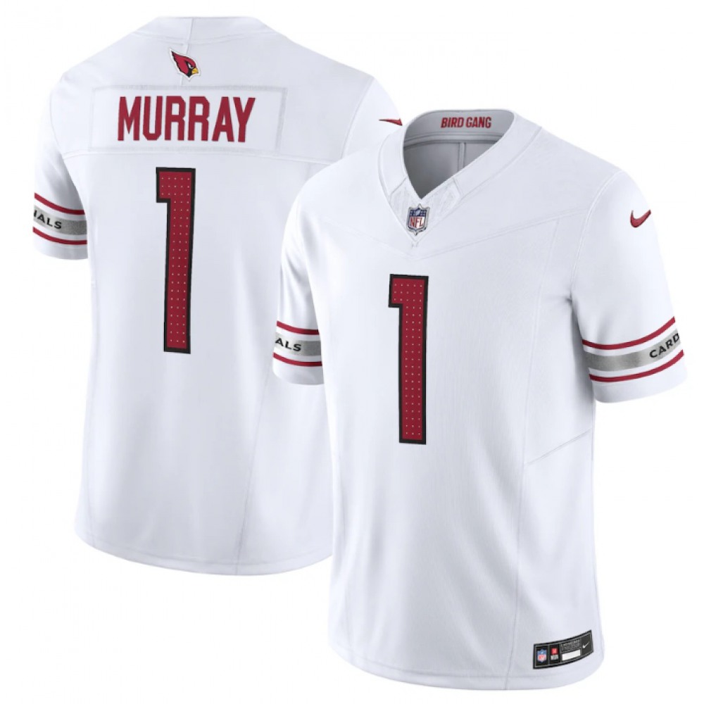 Youth Arizona Cardinals #1 Kyler Murray White 2023 F.U.S.E. Vapor Untouchable F.U.S.E. Limited Stitched Football Jersey