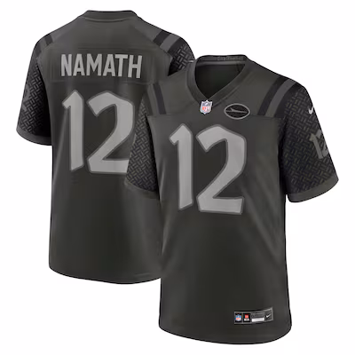 Joe Namath New York Jets Nike 2025 Rivalries Collection Retired Player Game Jersey - Gotham Green