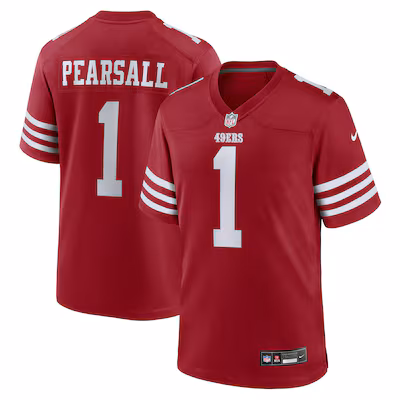 Ricky Pearsall San Francisco 49ers Nike Team Game Jersey - Scarlet
